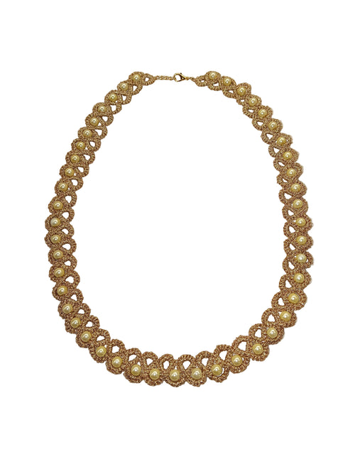 Collana in pizzo chiacchierino